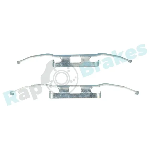 Zubehörsatz, Scheibenbremsbelag Vorderachse RAP BRAKES R-U0019 Bild Zubehörsatz, Scheibenbremsbelag Vorderachse RAP BRAKES R-U0019