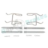 Zubehörsatz, Scheibenbremsbelag Hinterachse RAP BRAKES R-U0020