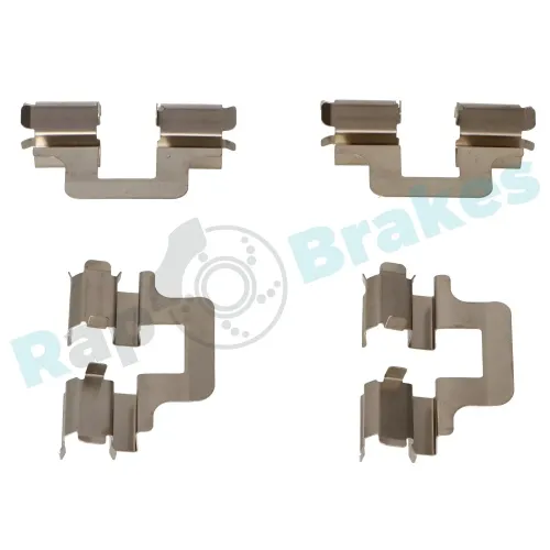 Zubehörsatz, Scheibenbremsbelag Hinterachse RAP BRAKES R-U0025 Bild Zubehörsatz, Scheibenbremsbelag Hinterachse RAP BRAKES R-U0025