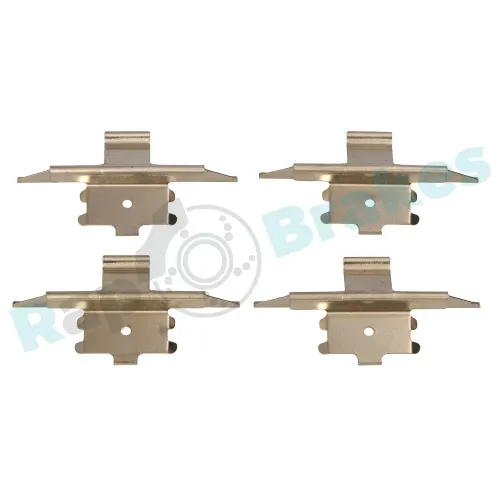 Zubehörsatz, Scheibenbremsbelag Vorderachse RAP BRAKES R-U0027 Bild Zubehörsatz, Scheibenbremsbelag Vorderachse RAP BRAKES R-U0027