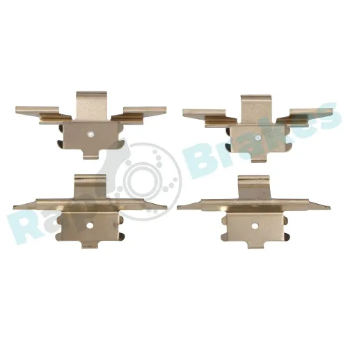 Zubehörsatz, Scheibenbremsbelag Vorderachse RAP BRAKES R-U0027 Bild Zubehörsatz, Scheibenbremsbelag Vorderachse RAP BRAKES R-U0027