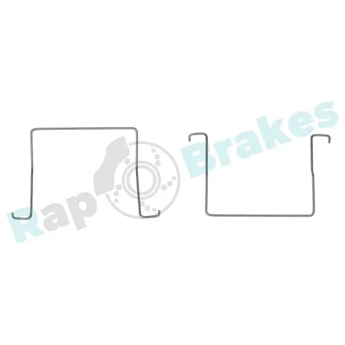 Zubehörsatz, Scheibenbremsbelag Hinterachse RAP BRAKES R-U0031 Bild Zubehörsatz, Scheibenbremsbelag Hinterachse RAP BRAKES R-U0031