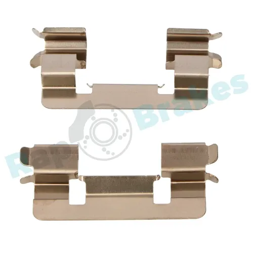 Zubehörsatz, Scheibenbremsbelag Vorderachse RAP BRAKES R-U0036 Bild Zubehörsatz, Scheibenbremsbelag Vorderachse RAP BRAKES R-U0036