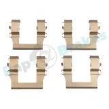 Zubehörsatz, Scheibenbremsbelag Vorderachse RAP BRAKES R-U0037