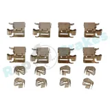 Zubehörsatz, Scheibenbremsbelag Vorderachse RAP BRAKES R-U0040