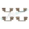 Zubehörsatz, Scheibenbremsbelag Hinterachse RAP BRAKES R-U0043 Bild Zubehörsatz, Scheibenbremsbelag Hinterachse RAP BRAKES R-U0043