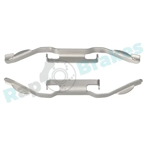 Zubehörsatz, Scheibenbremsbelag Vorderachse RAP BRAKES R-U0045 Bild Zubehörsatz, Scheibenbremsbelag Vorderachse RAP BRAKES R-U0045