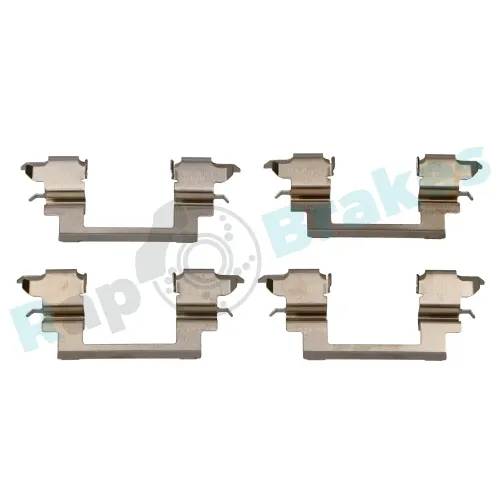 Zubehörsatz, Scheibenbremsbelag Vorderachse RAP BRAKES R-U0046 Bild Zubehörsatz, Scheibenbremsbelag Vorderachse RAP BRAKES R-U0046