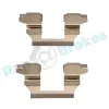 Zubehörsatz, Scheibenbremsbelag Hinterachse RAP BRAKES R-U0048 Bild Zubehörsatz, Scheibenbremsbelag Hinterachse RAP BRAKES R-U0048