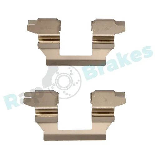 Zubehörsatz, Scheibenbremsbelag Hinterachse RAP BRAKES R-U0048 Bild Zubehörsatz, Scheibenbremsbelag Hinterachse RAP BRAKES R-U0048