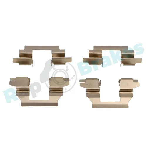 Zubehörsatz, Scheibenbremsbelag Hinterachse RAP BRAKES R-U0048 Bild Zubehörsatz, Scheibenbremsbelag Hinterachse RAP BRAKES R-U0048