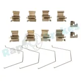 Zubehörsatz, Scheibenbremsbelag Vorderachse RAP BRAKES R-U0049