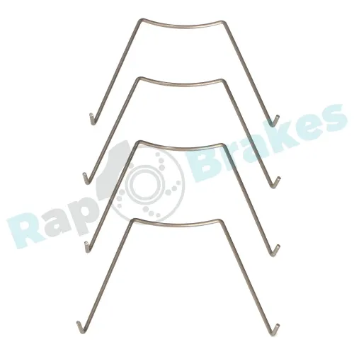 Zubehörsatz, Scheibenbremsbelag Vorderachse RAP BRAKES R-U0049 Bild Zubehörsatz, Scheibenbremsbelag Vorderachse RAP BRAKES R-U0049