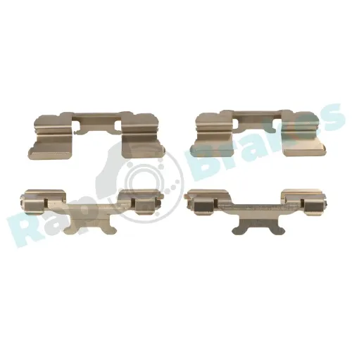 Zubehörsatz, Scheibenbremsbelag Vorderachse RAP BRAKES R-U0052 Bild Zubehörsatz, Scheibenbremsbelag Vorderachse RAP BRAKES R-U0052