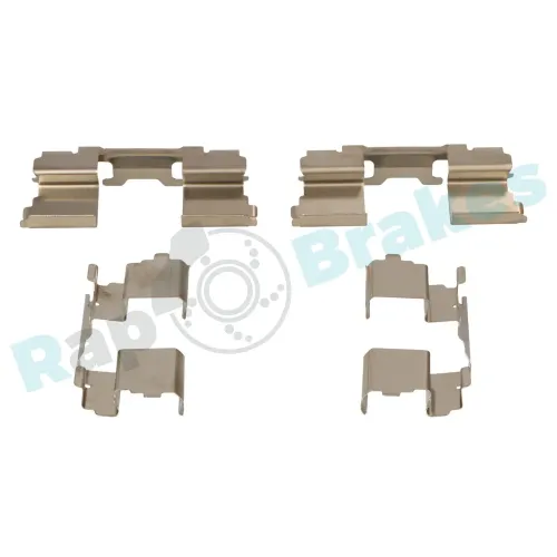 Zubehörsatz, Scheibenbremsbelag Vorderachse RAP BRAKES R-U0052 Bild Zubehörsatz, Scheibenbremsbelag Vorderachse RAP BRAKES R-U0052