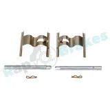Zubehörsatz, Scheibenbremsbelag Hinterachse RAP BRAKES R-U0055