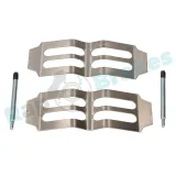 Zubehörsatz, Scheibenbremsbelag Vorderachse RAP BRAKES R-U0056