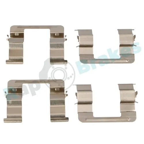 Zubehörsatz, Scheibenbremsbelag Vorderachse RAP BRAKES R-U0058 Bild Zubehörsatz, Scheibenbremsbelag Vorderachse RAP BRAKES R-U0058