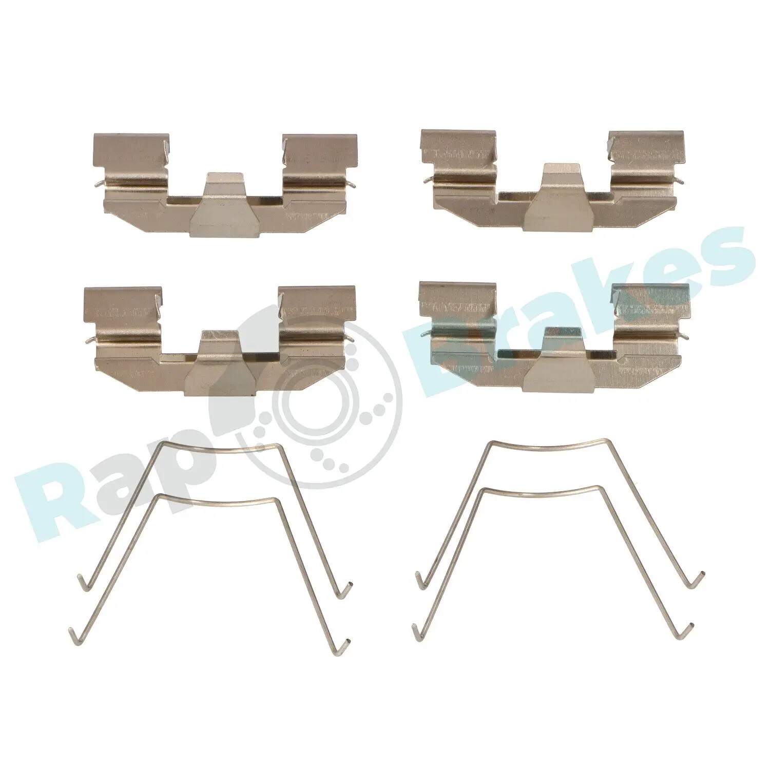 Zubehörsatz, Scheibenbremsbelag Vorderachse RAP BRAKES R-U0060