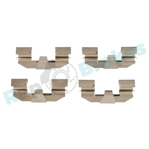 Zubehörsatz, Scheibenbremsbelag Vorderachse RAP BRAKES R-U0060 Bild Zubehörsatz, Scheibenbremsbelag Vorderachse RAP BRAKES R-U0060