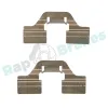 Zubehörsatz, Scheibenbremsbelag Hinterachse RAP BRAKES R-U0061 Bild Zubehörsatz, Scheibenbremsbelag Hinterachse RAP BRAKES R-U0061