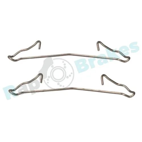 Zubehörsatz, Scheibenbremsbelag Vorderachse RAP BRAKES R-U0062 Bild Zubehörsatz, Scheibenbremsbelag Vorderachse RAP BRAKES R-U0062