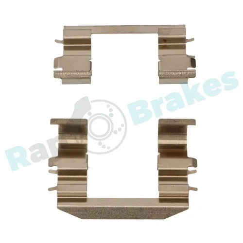 Zubehörsatz, Scheibenbremsbelag Vorderachse RAP BRAKES R-U0063 Bild Zubehörsatz, Scheibenbremsbelag Vorderachse RAP BRAKES R-U0063