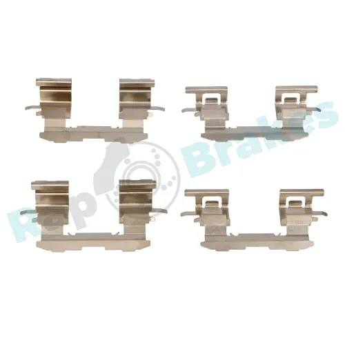 Zubehörsatz, Scheibenbremsbelag Vorderachse RAP BRAKES R-U0065 Bild Zubehörsatz, Scheibenbremsbelag Vorderachse RAP BRAKES R-U0065