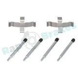 Zubehörsatz, Scheibenbremsbelag Hinterachse RAP BRAKES R-U0069