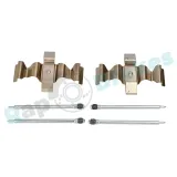 Zubehörsatz, Scheibenbremsbelag Vorderachse RAP BRAKES R-U0070