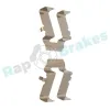 Zubehörsatz, Scheibenbremsbelag Hinterachse RAP BRAKES R-U0077 Bild Zubehörsatz, Scheibenbremsbelag Hinterachse RAP BRAKES R-U0077