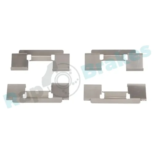 Zubehörsatz, Scheibenbremsbelag Vorderachse RAP BRAKES R-U0080 Bild Zubehörsatz, Scheibenbremsbelag Vorderachse RAP BRAKES R-U0080