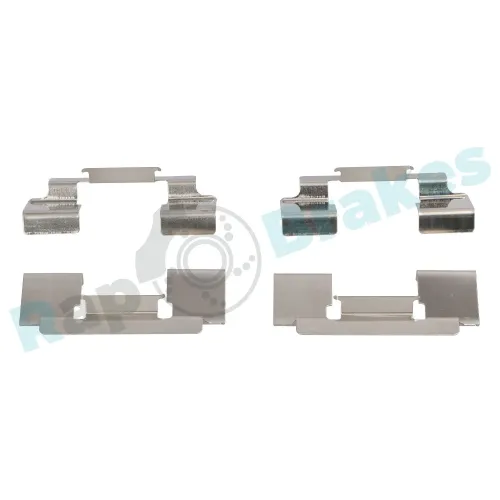 Zubehörsatz, Scheibenbremsbelag Vorderachse RAP BRAKES R-U0080 Bild Zubehörsatz, Scheibenbremsbelag Vorderachse RAP BRAKES R-U0080