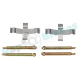 Zubehörsatz, Scheibenbremsbelag Hinterachse RAP BRAKES R-U0087