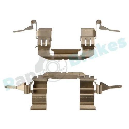 Zubehörsatz, Scheibenbremsbelag Vorderachse RAP BRAKES R-U0089 Bild Zubehörsatz, Scheibenbremsbelag Vorderachse RAP BRAKES R-U0089