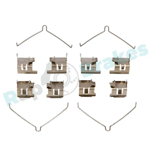 Zubehörsatz, Scheibenbremsbelag Vorderachse RAP BRAKES R-U0091 Bild Zubehörsatz, Scheibenbremsbelag Vorderachse RAP BRAKES R-U0091