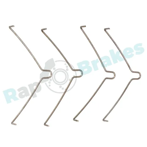 Zubehörsatz, Scheibenbremsbelag Vorderachse RAP BRAKES R-U0091 Bild Zubehörsatz, Scheibenbremsbelag Vorderachse RAP BRAKES R-U0091