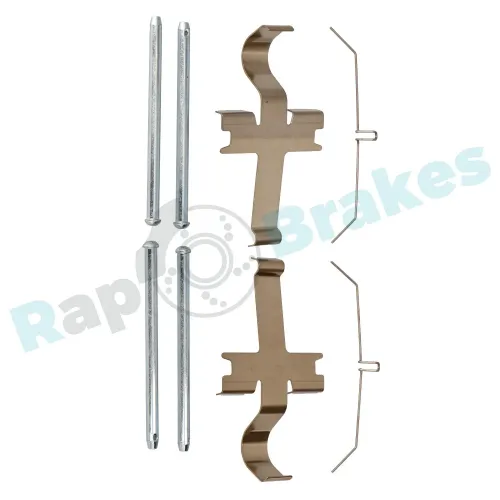 Zubehörsatz, Scheibenbremsbelag Vorderachse RAP BRAKES R-U0096 Bild Zubehörsatz, Scheibenbremsbelag Vorderachse RAP BRAKES R-U0096