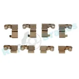 Zubehörsatz, Scheibenbremsbelag Hinterachse RAP BRAKES R-U0098