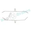 Zubehörsatz, Scheibenbremsbelag Vorderachse RAP BRAKES R-U0099 Bild Zubehörsatz, Scheibenbremsbelag Vorderachse RAP BRAKES R-U0099