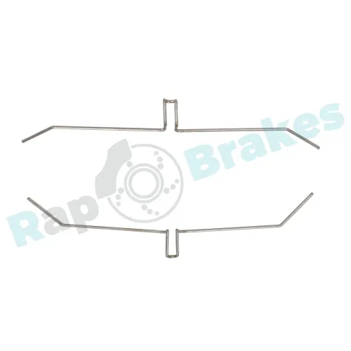 Zubehörsatz, Scheibenbremsbelag Vorderachse RAP BRAKES R-U0099 Bild Zubehörsatz, Scheibenbremsbelag Vorderachse RAP BRAKES R-U0099