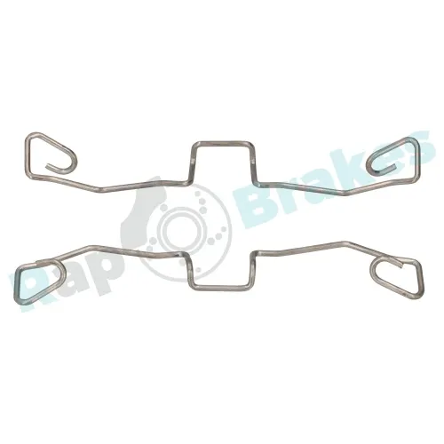 Zubehörsatz, Scheibenbremsbelag Vorderachse RAP BRAKES R-U0100 Bild Zubehörsatz, Scheibenbremsbelag Vorderachse RAP BRAKES R-U0100