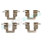 Zubehörsatz, Scheibenbremsbelag Hinterachse RAP BRAKES R-U0101