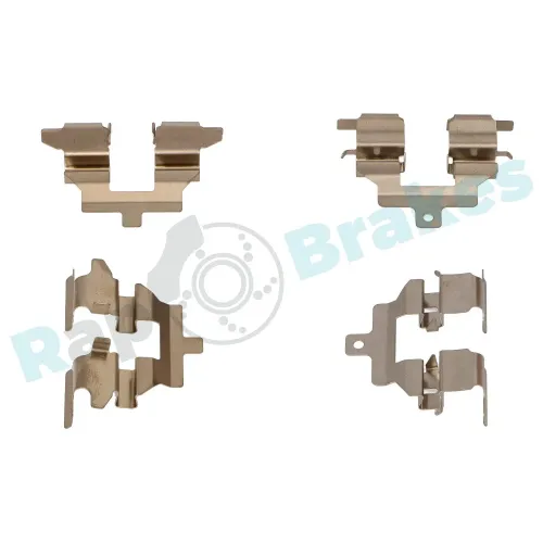 Zubehörsatz, Scheibenbremsbelag Hinterachse RAP BRAKES R-U0106 Bild Zubehörsatz, Scheibenbremsbelag Hinterachse RAP BRAKES R-U0106