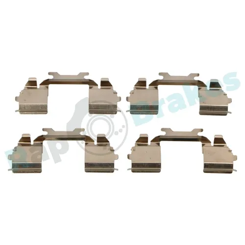 Zubehörsatz, Scheibenbremsbelag Vorderachse RAP BRAKES R-U0110 Bild Zubehörsatz, Scheibenbremsbelag Vorderachse RAP BRAKES R-U0110