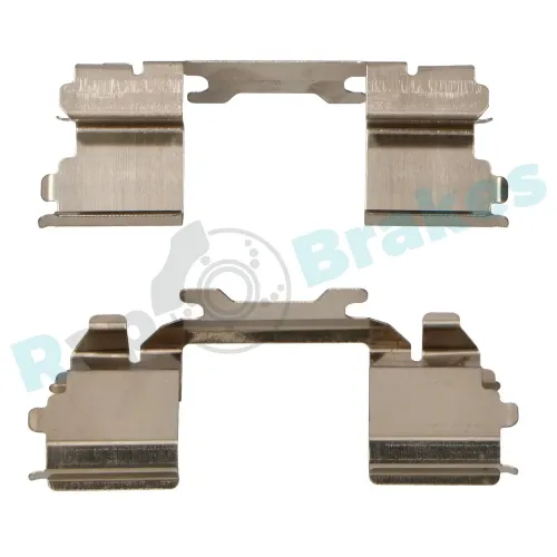 Zubehörsatz, Scheibenbremsbelag Vorderachse RAP BRAKES R-U0110 Bild Zubehörsatz, Scheibenbremsbelag Vorderachse RAP BRAKES R-U0110