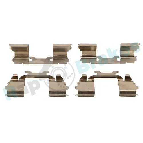 Zubehörsatz, Scheibenbremsbelag Vorderachse RAP BRAKES R-U0110 Bild Zubehörsatz, Scheibenbremsbelag Vorderachse RAP BRAKES R-U0110