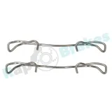 Zubehörsatz, Scheibenbremsbelag Hinterachse RAP BRAKES R-U0111