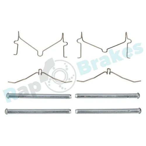 Zubehörsatz, Scheibenbremsbelag Vorderachse RAP BRAKES R-U0114 Bild Zubehörsatz, Scheibenbremsbelag Vorderachse RAP BRAKES R-U0114