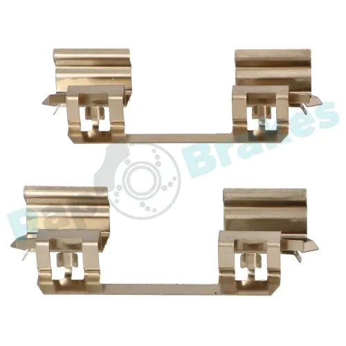 Zubehörsatz, Scheibenbremsbelag Vorderachse RAP BRAKES R-U0117 Bild Zubehörsatz, Scheibenbremsbelag Vorderachse RAP BRAKES R-U0117